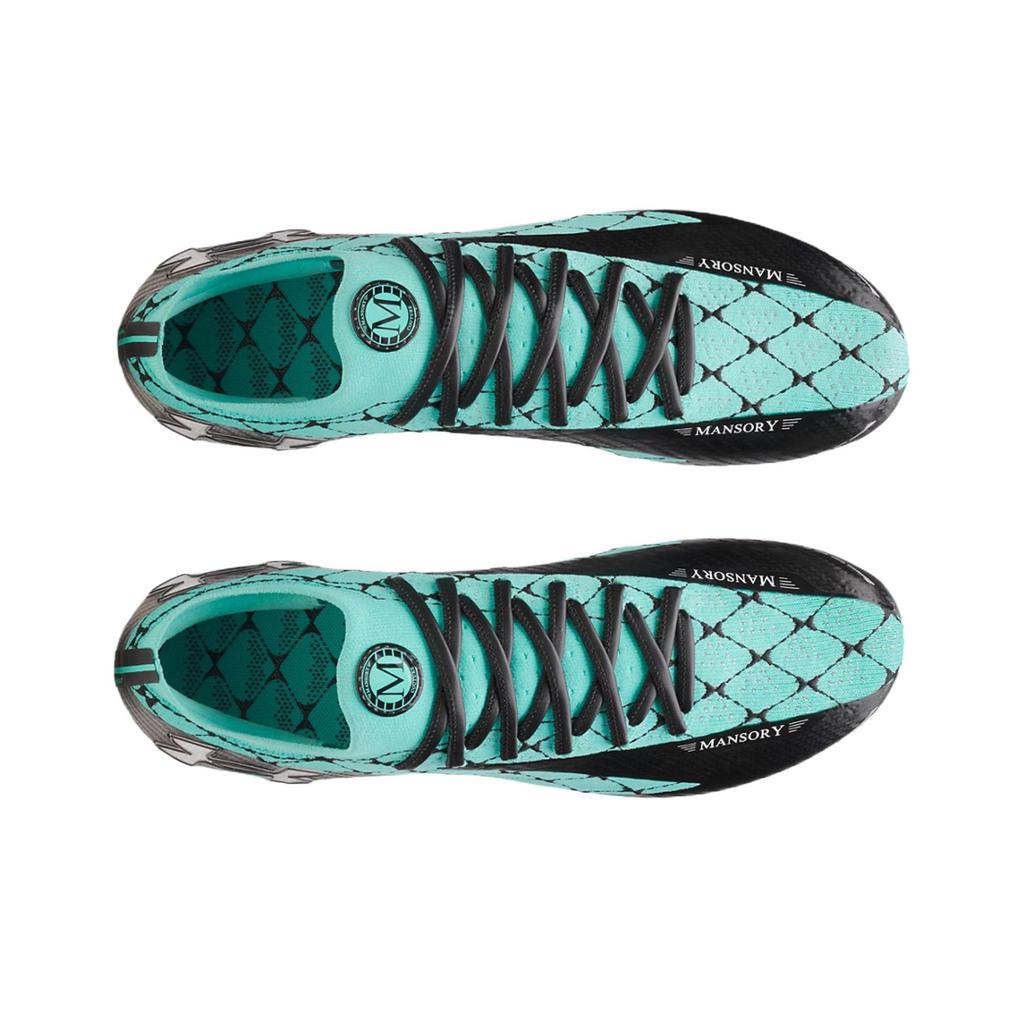 Under Armour Mansory X  Shadow Elite 3 Bequeme Strapazierfähige Wasserdichte Fußballschuhe Unisex Fußballschuhe Blau Schwarz 6009163-425