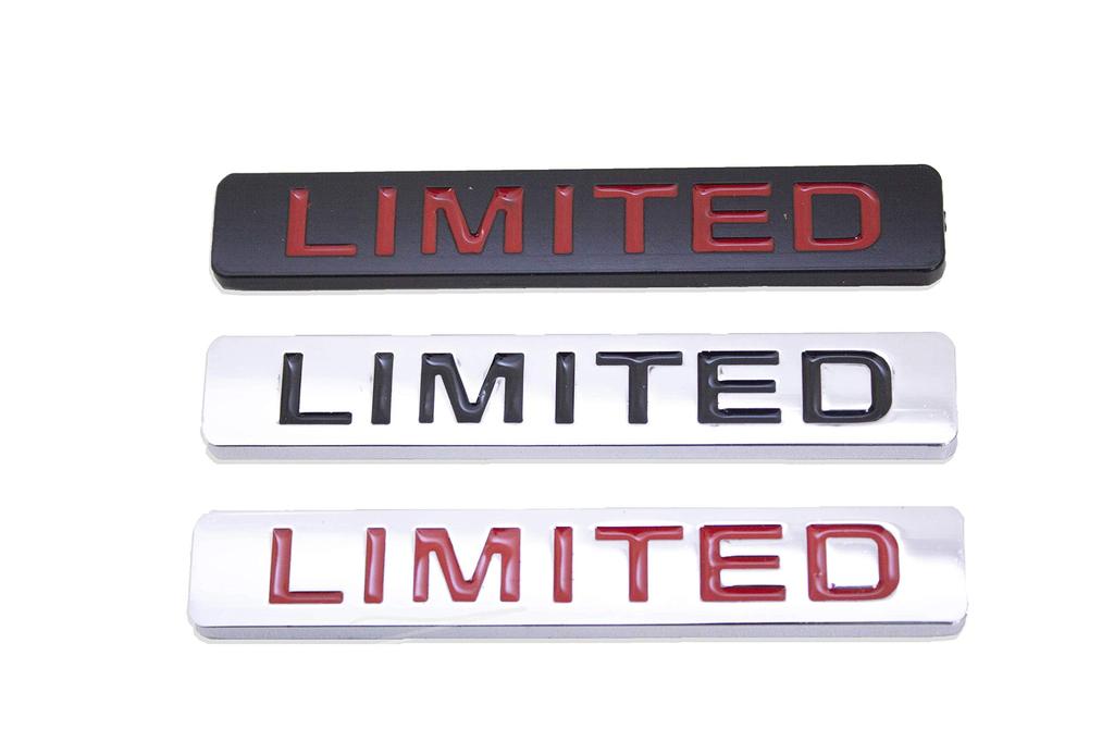 ABCgoods LIMITED Emblémová nálepka Nálepka (Černá)