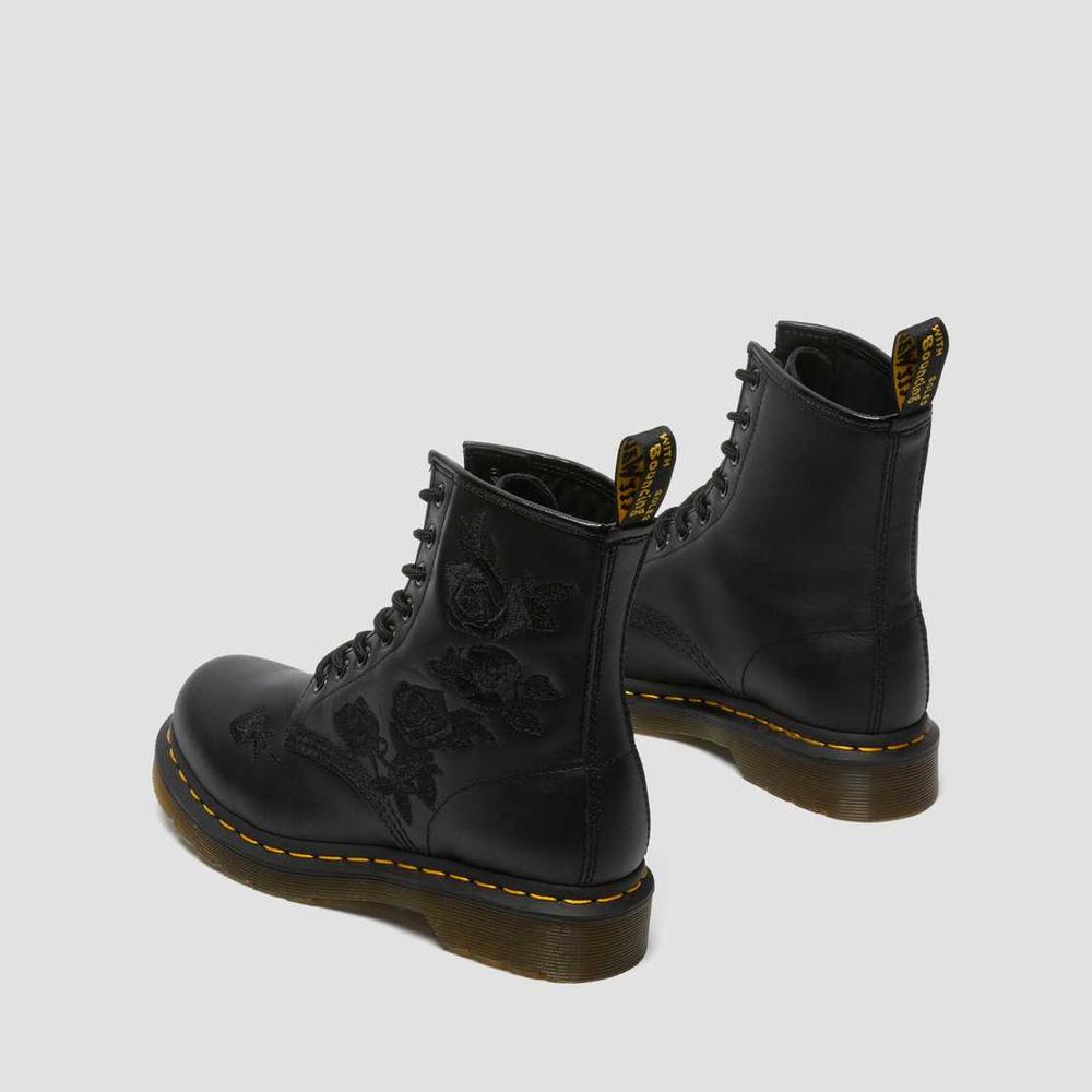 Stiefel Dr. Martens Schwarz 1460 Vonda Mono