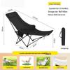 ZISIZ Outdoor Adjustable Folding Camping Moon Chair