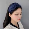 Women Headband Korean Headwear Mother Hair Hoop Mesh Hairbands Fashion Sequin Hair Band