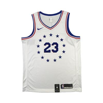 X NBA Collaboration Philadelphia 76ers Swingman Fan Edition Jimmy Butler Ärmelloses Trikot Herren Trikot Weiß BQ1173-104