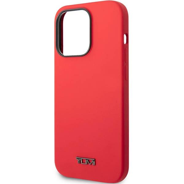 Etui Do iPhone 14 Pro Tumi Liquid Silicone Czerwone