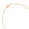 Hermes Mini Pop H Brand Logo Gold Plated Metal Necklace Women Necklace H147992F 05