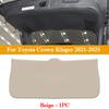 For Toyota Crown Kluger 2026-2026 Car Trunk Door Anti Kick Pad Tailgate Anti-Scratch Protector Cargo Liner Interior Accessories
