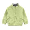 Children's Fashionable Casual High-neck Fleece Thick Long-sleeved Top Jacket