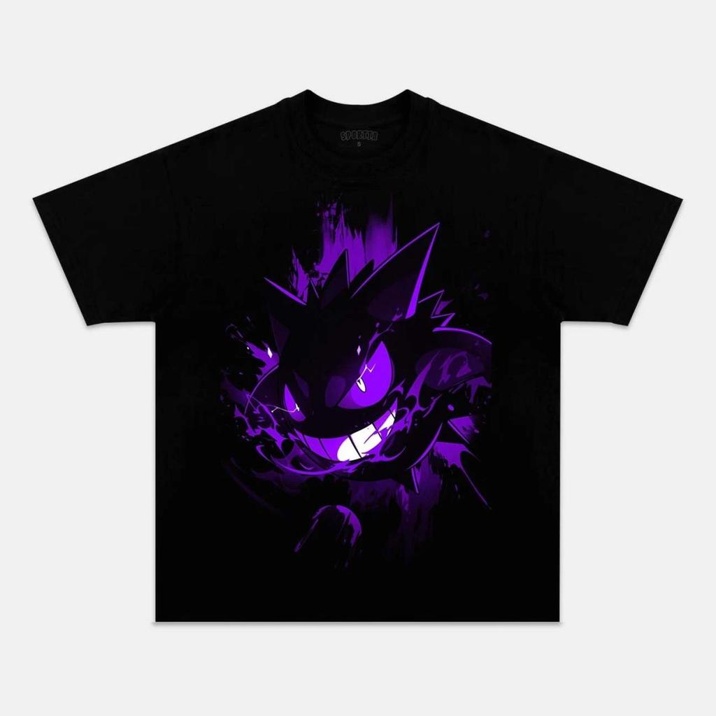 Gengar Pokemon Ghost Type Vintage Anime Graphic Shirt T-Shirt Tee