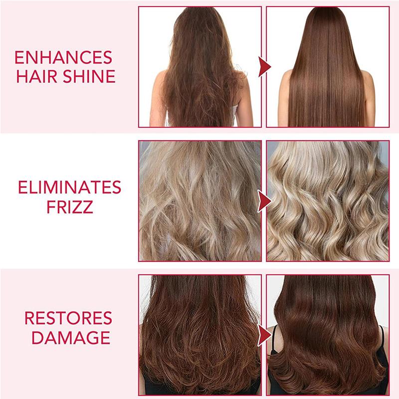 Haaröl 20 Kapseln - Haarvitamine A C E Pro B5 - Haarbehandlungsserum - Haarserum für krauses und geschädigtes Haar