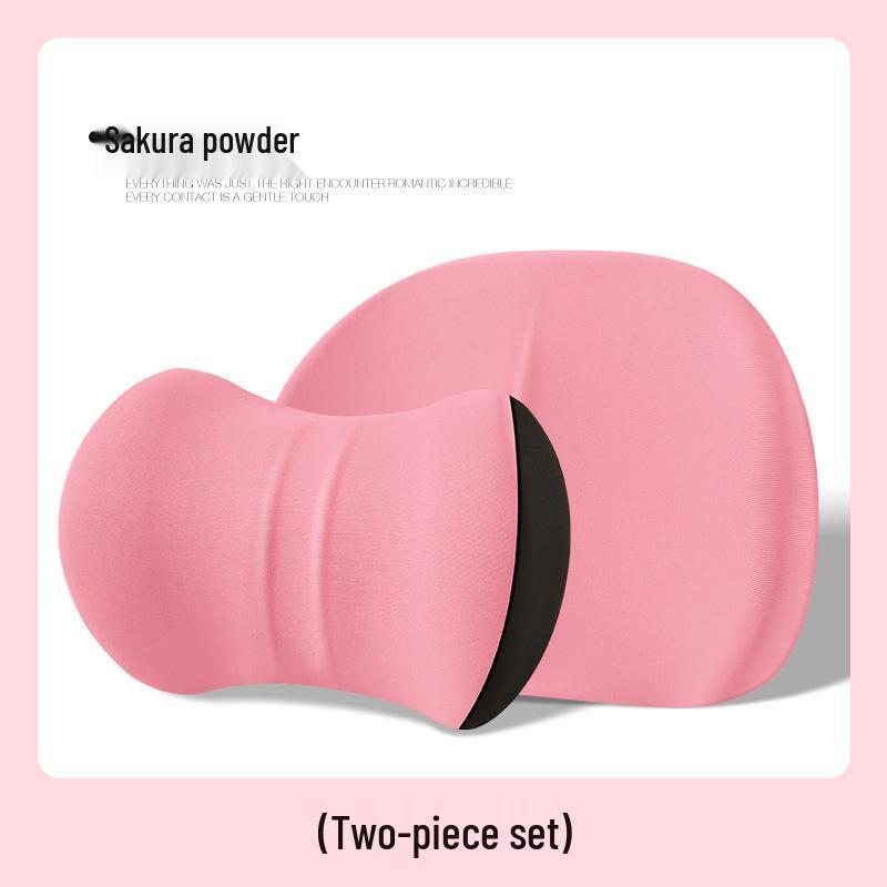 Auto Nacken- und Lendenwirbelstütze: Memory-Schaum-Kopfstützkissen-Set für alle Jahreszeiten