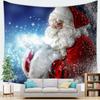 Home Decor Veselé Vánoce Santa Claus Dekorace Tapiserie Santa Claus Vánoční Party Tapiserie Tapiserie Tapiserie pozadí Látka