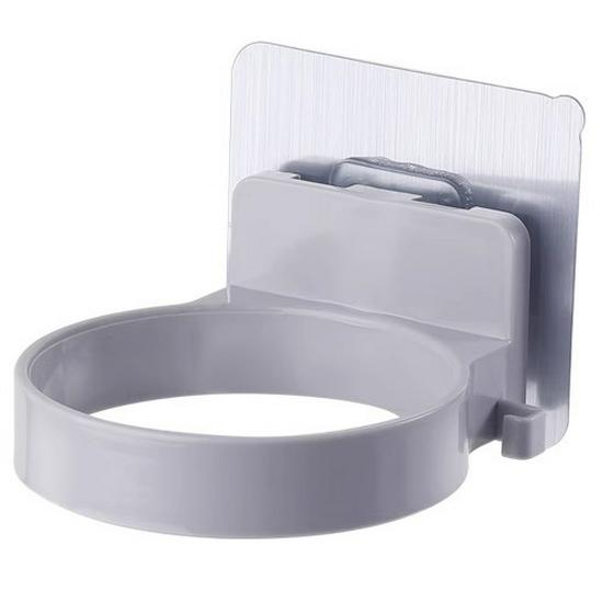 Wandmontierter Haartrockner-Organizer ohne Bohren - Hochbelastbares Badezimmerregal