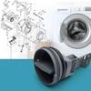 Washing Machine Drain Unit with Reduced Noise Design and Safety Feature Washer Filter Perfect for Multiple Washer Brands