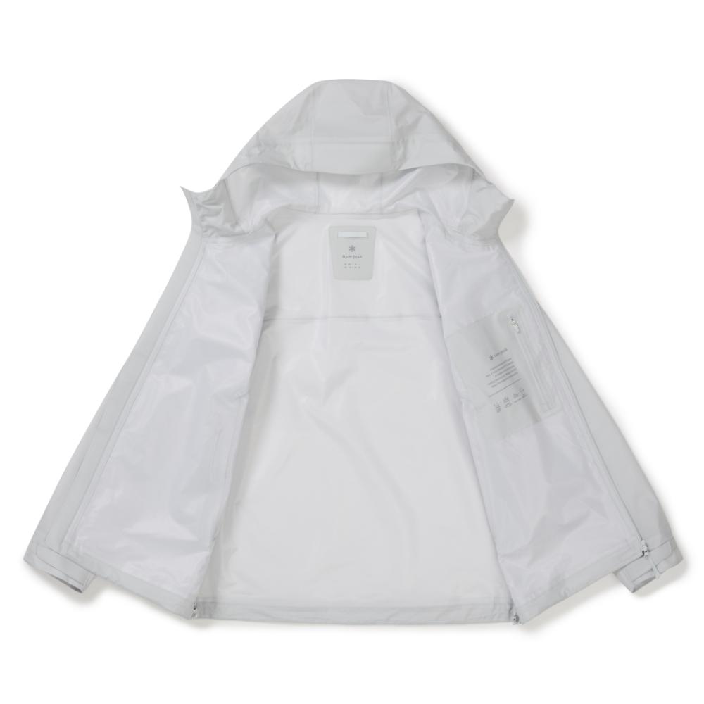 [Snowpeak] Dry Peak Lightweight 3L Waterproof Jacket Ice Gray (S26ZMPJK06)