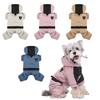 Reflektierende Winter Hundejacke für kleine und mittlere Hunde Welpen Pudel Mops Französische Bulldogge Overall Hunde Outfits Haustier Zubehör