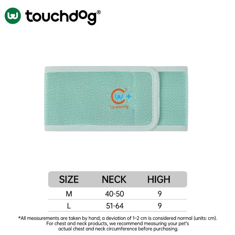 Dog Cooling Collar - Summer Pet Collar Customizable Pet Cooling Scarf & Collar Dog Outdoor Cooling Neck Cover (Green,M) зелёный