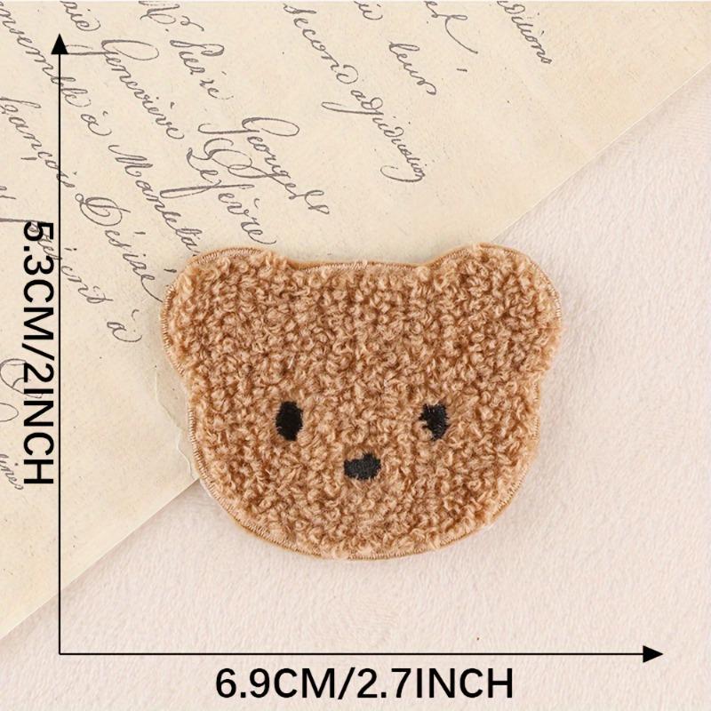 Embroidered Towels Embroidered Fabrics Clothing Accessories Teddy Bear Patches Badges Fabric Labels