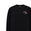 Emporio Armani Ss22 Solid Color Logo Embroidered Wool Long Sleeve Sweater Men Sweater Black 6L1MU41MCXZ-0999