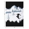 Snowboard, Snowboarder and Mountains, Snowboarding Throw Blanket Cute Plaid For Baby Luxury Thicken Warm for Winter Blankets