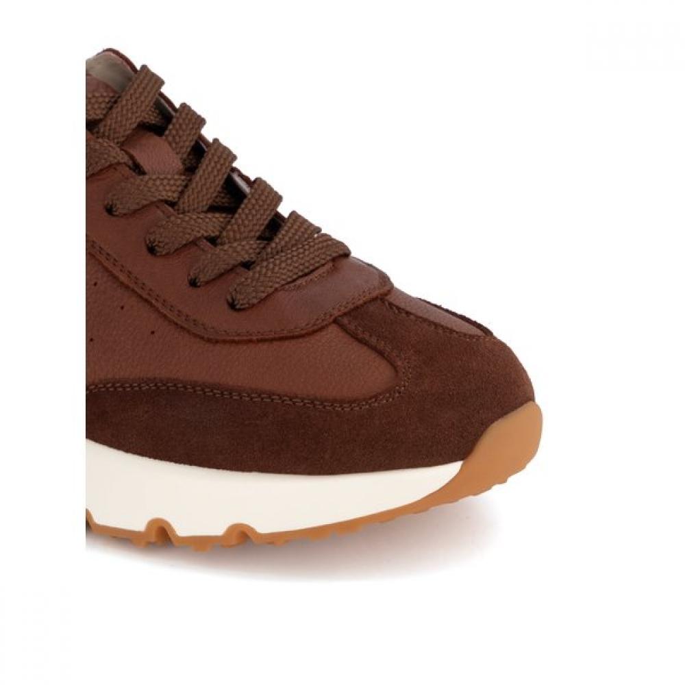 DakS Men S Comfort Height increaSing SneakerS Cognac Drx604kg26