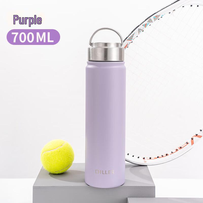 Di Le Bei Er Simple Style 304 Stainless Steel Insulated Water Bottle