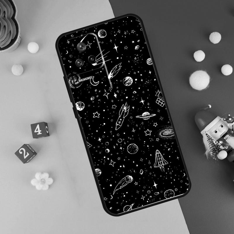 

Магическое Космическое Лунное Планетное Чехол Для Xiaomi 15T Pro 13T 14T 17 Pro Max 14 15 Ultra POCO F7 F5 F6 X3 X5 X6 X7 Pro Чехол Xiaomi 14 Ultra