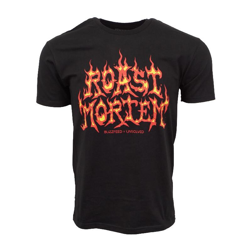BUZZFEED UNSOLVED ROAST MORTEM MENS T SHIRT M