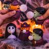 Ghost Bubble Poppers Halloween Squeeze Stress Relief Toy, Pop Pumpkin Figurine, Cute Toy for Fun Desktop Ornaments Kids, Desk Decor Classroom Office,