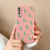 Neue Hülle Für Samsung A50 A50S Katze Weiches Glattes Flüssiges Silikon Vollschutz Anti-Schock-Stoßfänger Für Galaxy A 50 A 50S Funda Coque