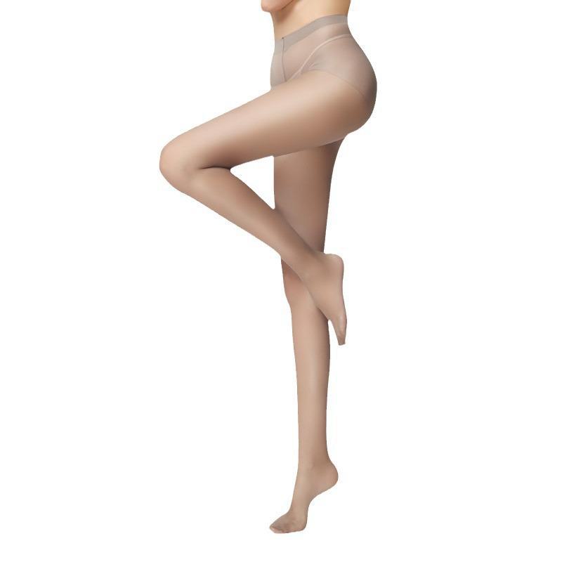 Red Pepper Women's Anti-Snag Transparent Pantyhose - Invisible, Thin, Traceless, Black & Flesh-Colored