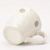 Mino Ware Polka Dot White Karatsu Mug K52017