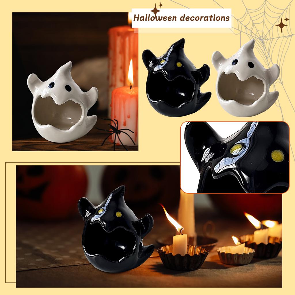 Shaped Candlestick Party Halloween Sculpture Candlestick Decoration