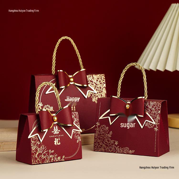 2024 Wedding Candy Gift Box - Elegant Empty Packaging