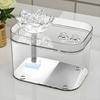 Cat Fountain USB Rechargeable Pet Dispenser Silent Automatic Cat Water Fountain For Indoor Home Kitten Dog