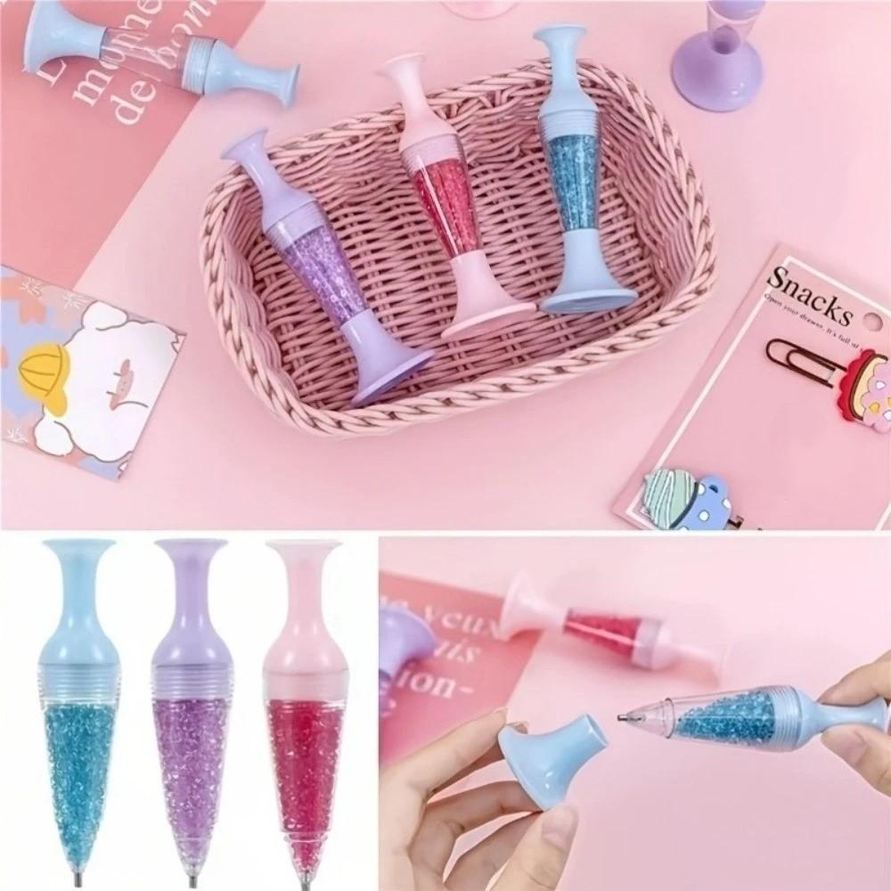 2pcs Portable Automatic Painting Pen Universal Press Beaded Tool DIY Art