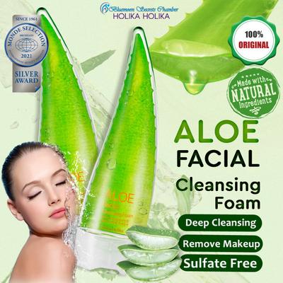 Aloe Facial Cleansing Foam 150ml +RANDOM GIFT