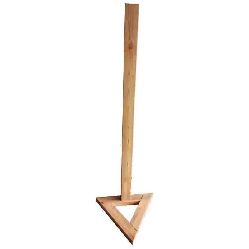 Military Posture Alignment Wooden Foot Caliper