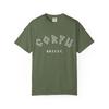 Corfu Greece T Shirt, Greek Island Tee Shirt, Unisex Europe Summer Travel Shirt