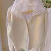 Hooded Lace Patchwork Knitted Cardigan - Long Sleeve Autumn/Winter Versatile Sweater
