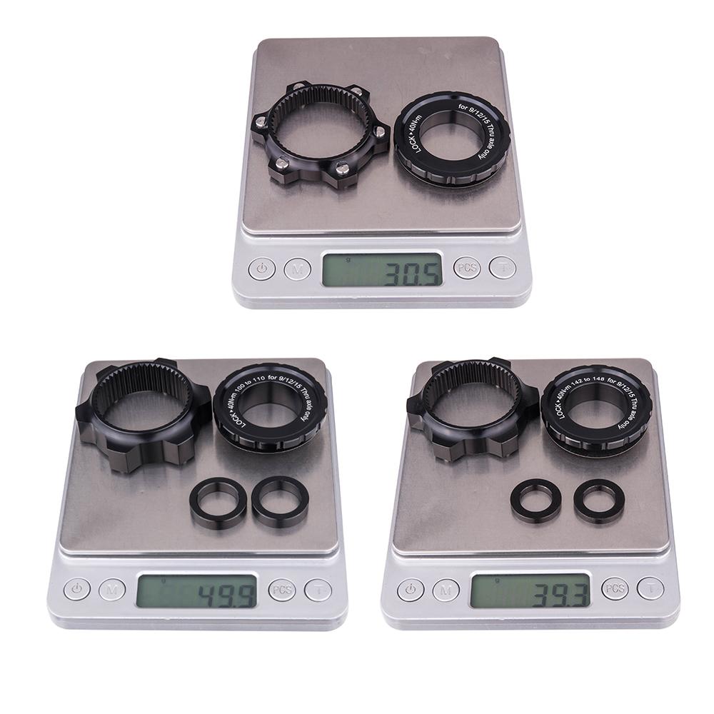 ZTTO Bicycle Hub Center lock To 6 Bolt  Adapter Disc Brake Boost Hub Spacer 15x100 to 15x110mm 12X142 To 12x148mm Thru axle