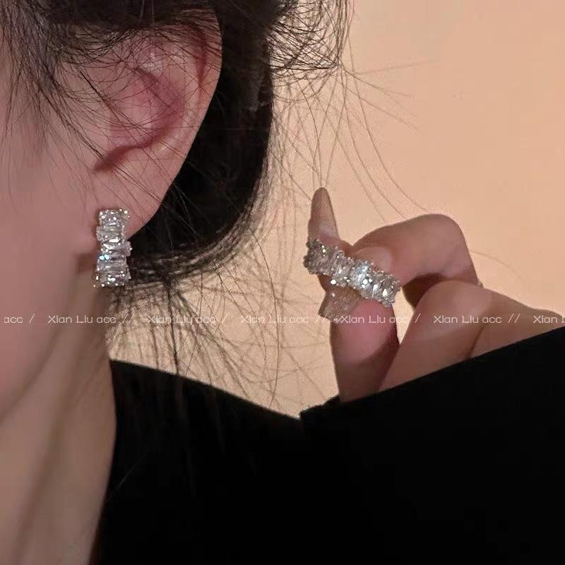 Mote øredobber, retro lette luksus øredobber i lang stil, friske og søte øredobber, high-end gave øredobber smykker gave