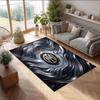 Borussia Dortmund Printed Flannel Area Rug Non Slip Soft Polyester Floor Carpet Indoor Decor Mat for Bedroom Living Room Sofa