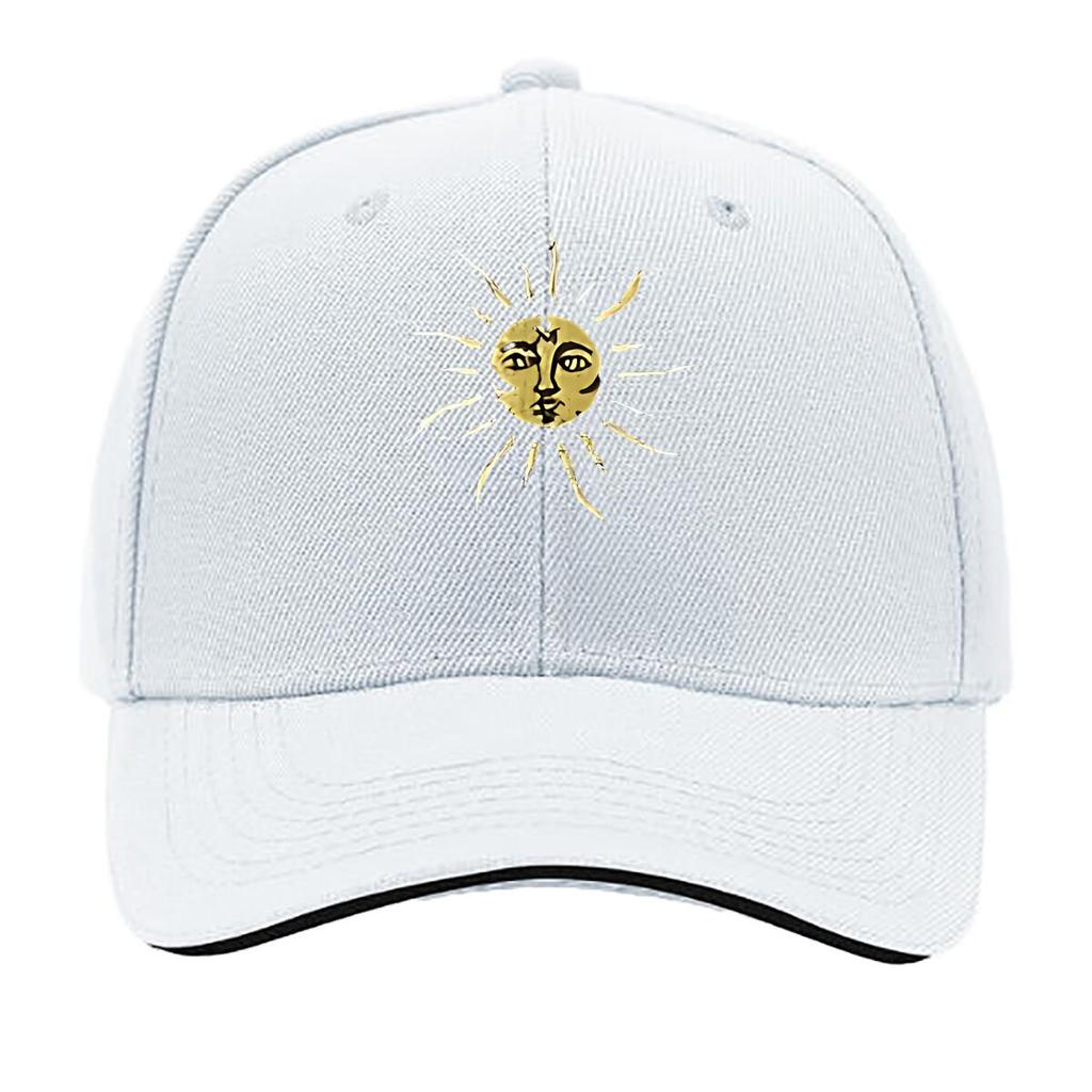 Artistic Metal Sun Wall Decor Hip Hop Hat Fashion Outdoor Sports Sandwich Baseball Cap