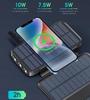 Powerbank Solar 30000 22,5W Indukcja Latarka 5Xusb