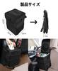 FTBOL Car Storage Case with Pockets Trash Waterproof Car Trash Can with Hook for Front and Rear [Camping Can, Foldable] Lid, Type, Multifunctional,