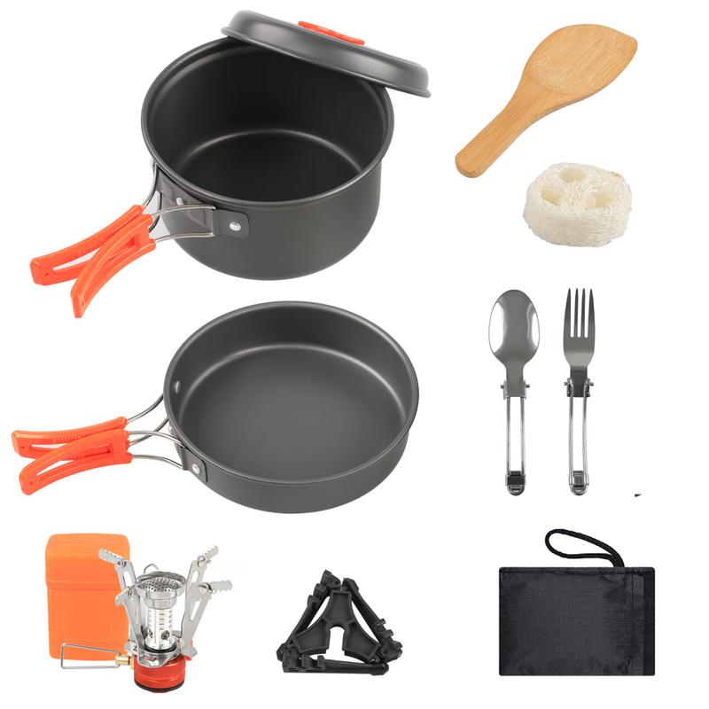 

Hanlu DS-200 Outdoor Camping Cookware Set