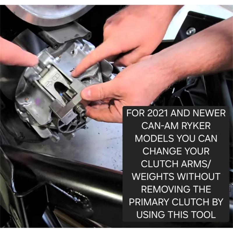 High Durability Steel Clutch Adjustment Tool Precisions Clutch Weight Modifier Vehicle Accessories Suitable for Ryker 900