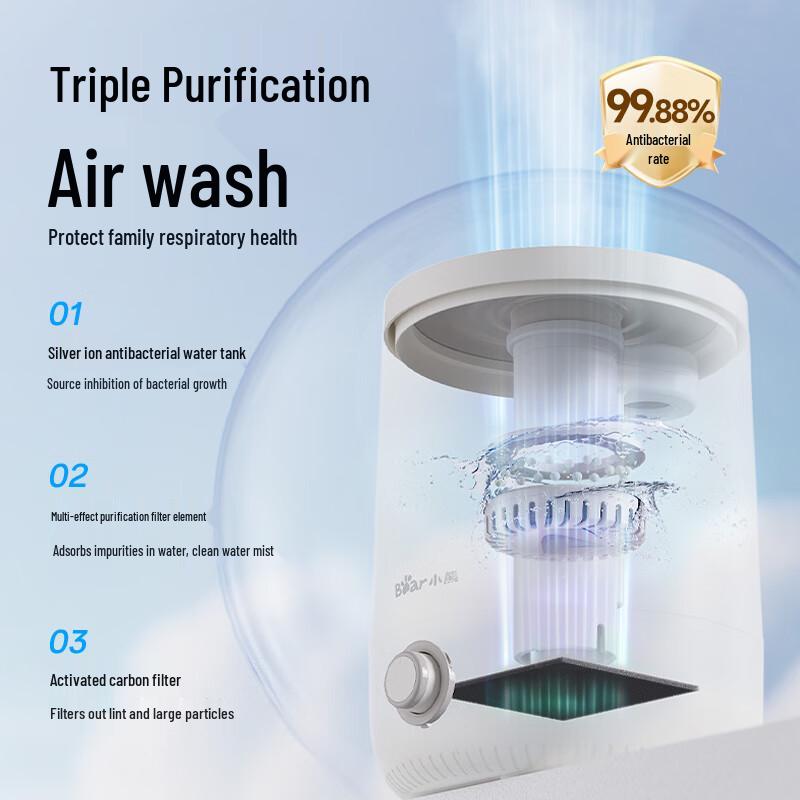 Bear Quiet Large Mist Air Humidifier