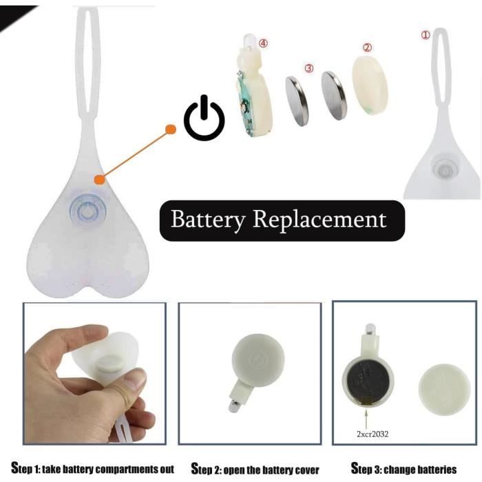 Zadní světla na kolo - Koule - 2KS - Vodotěsná LED - Červená a Zelená - Noční výstraha