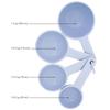 9 Piece Measuring Cups Spoons Set Dishwasher Safe Soft Grip Accurate Measurement Tools Wet Dry Ingredients Kitchen Essentials