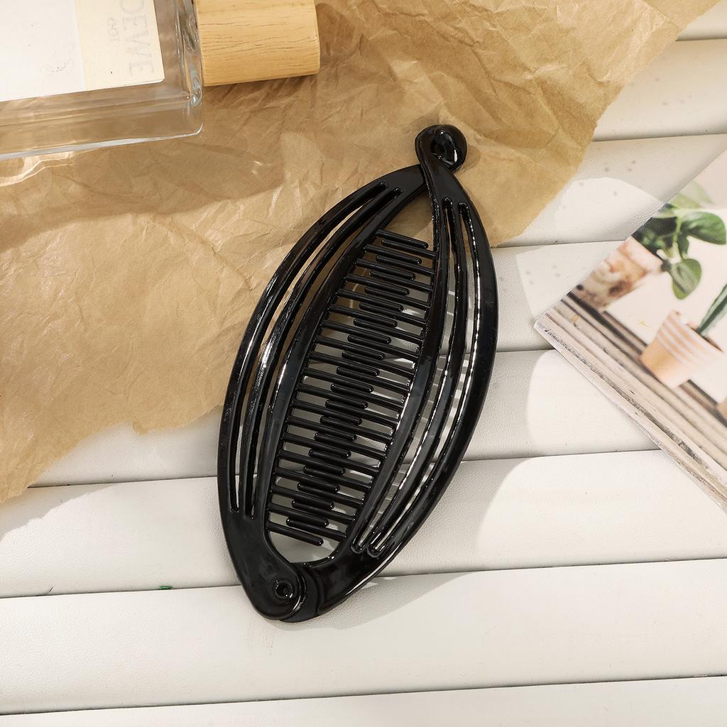 AWAYTR Leopard Fish Hairpin Handmade Banana Hair Clips Comb Clamp Girl Hair Accessories Festival Gift Valentine Headwear